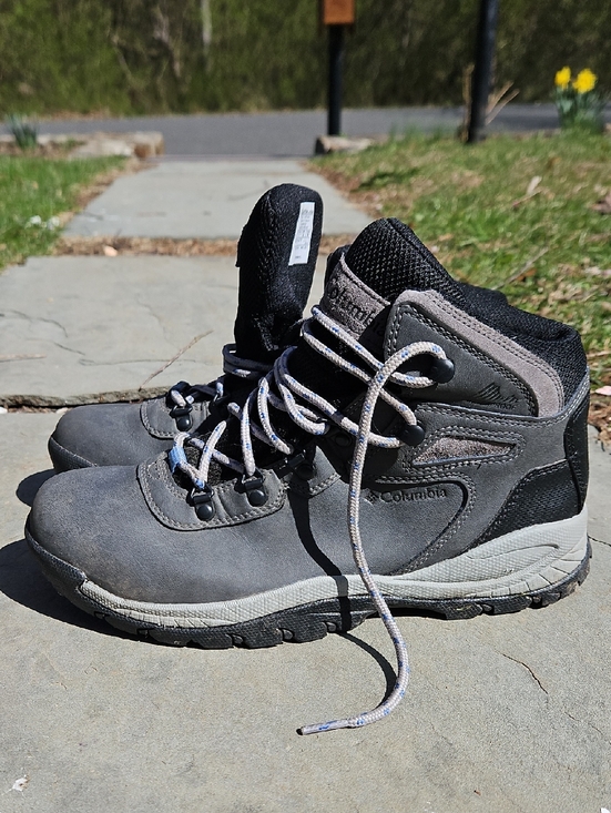 Columbia Shoes - Columbia Gray Newton Ridge Plus Hiking Boots